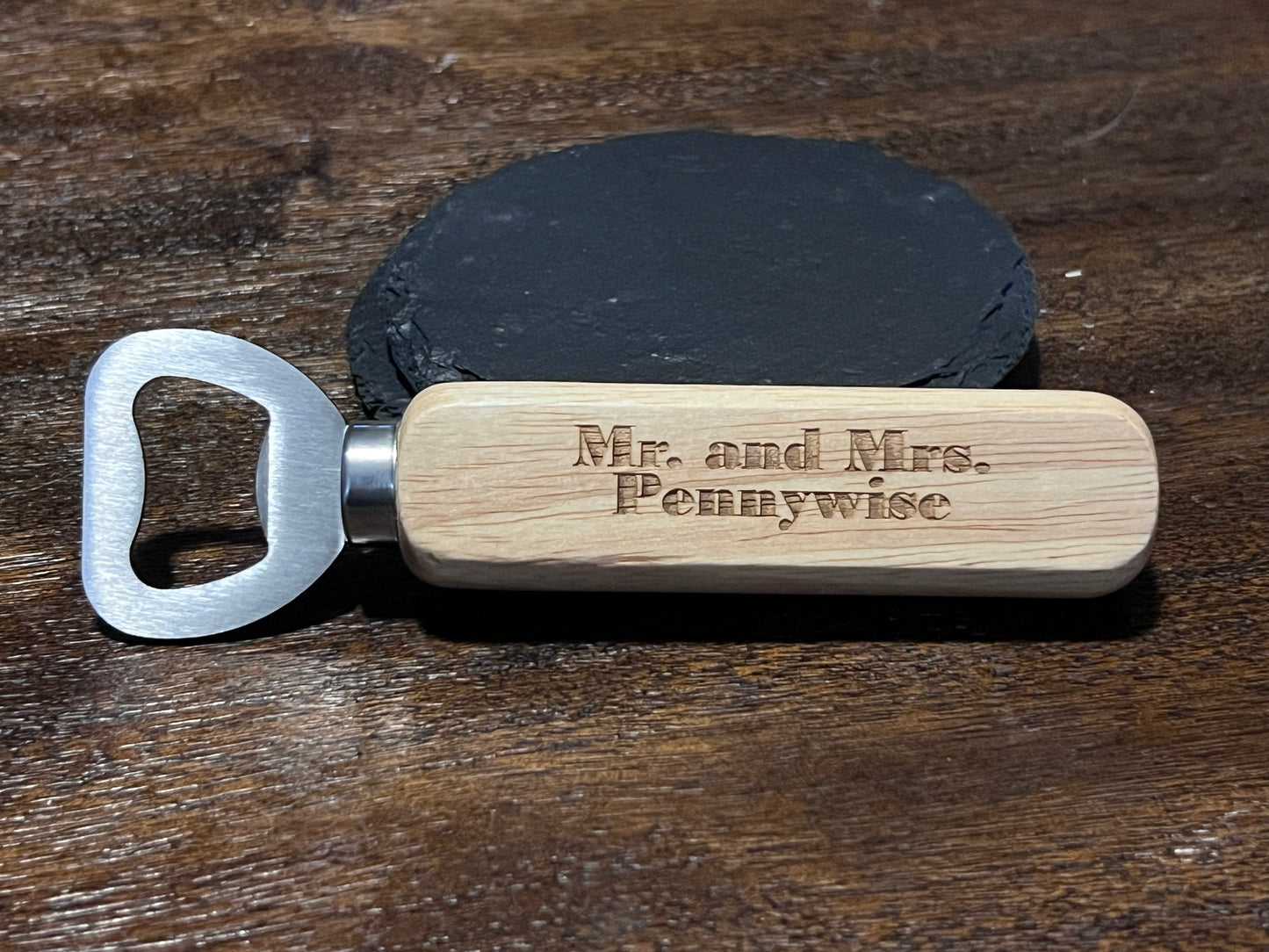 Wood Handle Bottle Opener