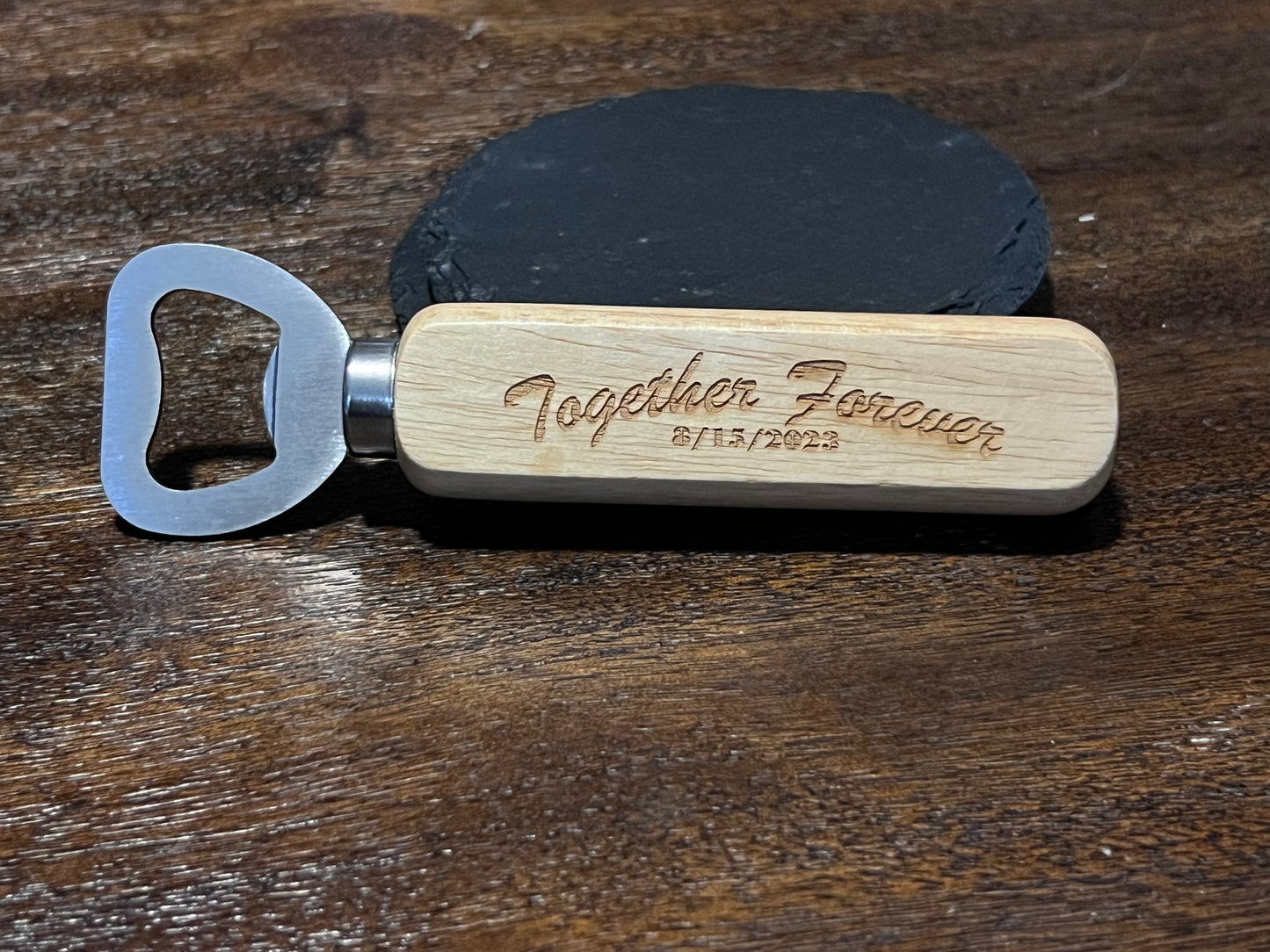 Wood Handle Bottle Opener