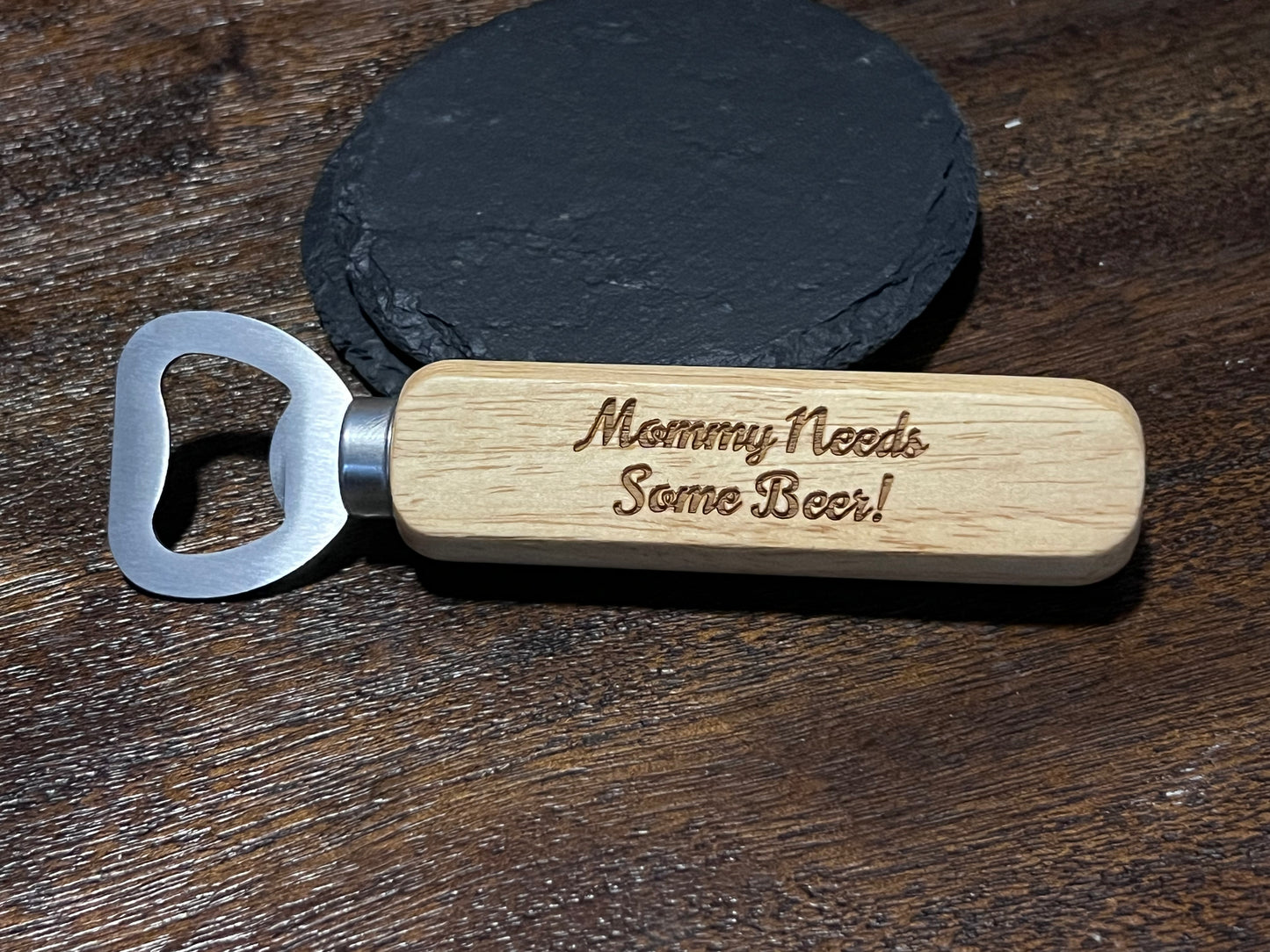 Wood Handle Bottle Opener