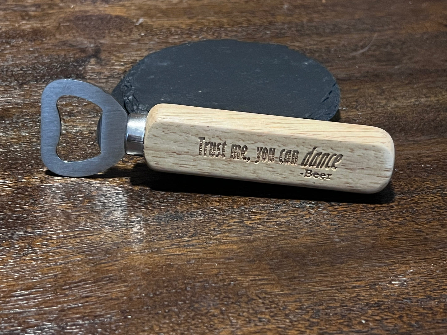 Wood Handle Bottle Opener