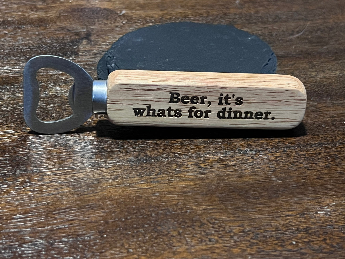 Wood Handle Bottle Opener