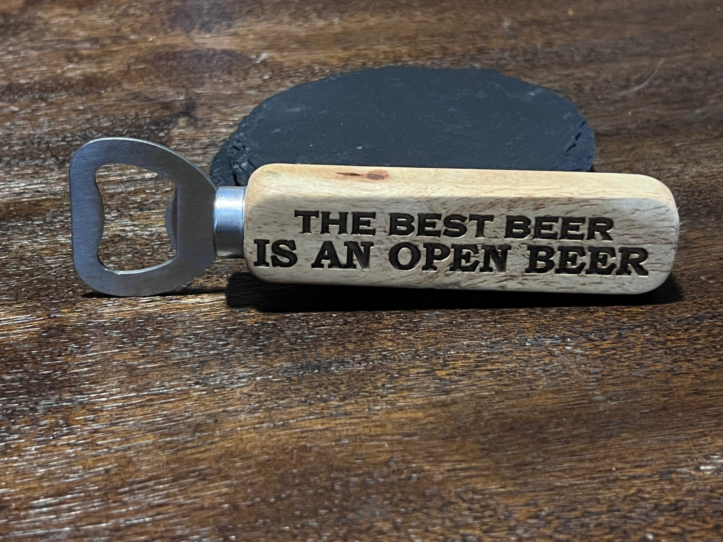 Wood Handle Bottle Opener