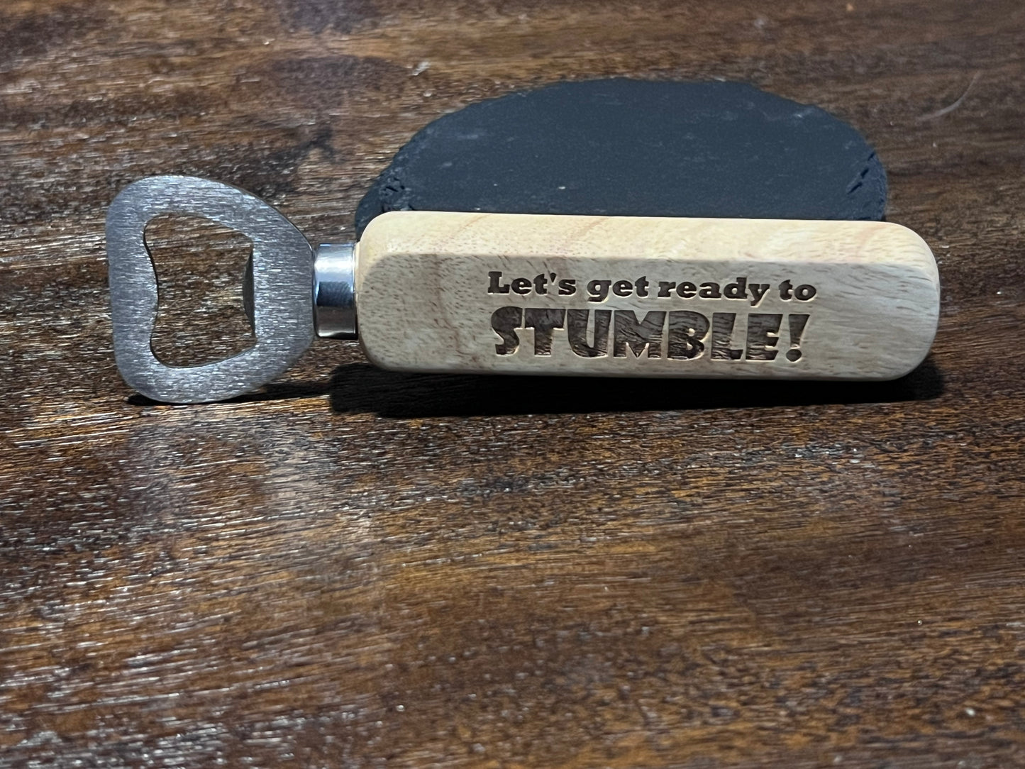 Wood Handle Bottle Opener
