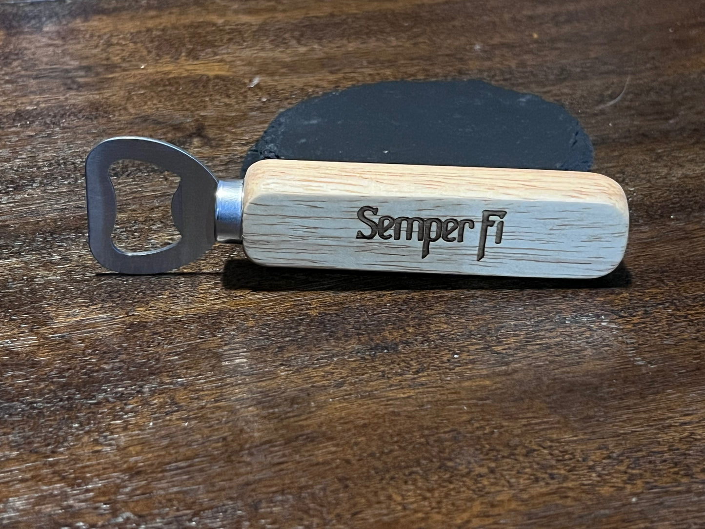 Wood Handle Bottle Opener