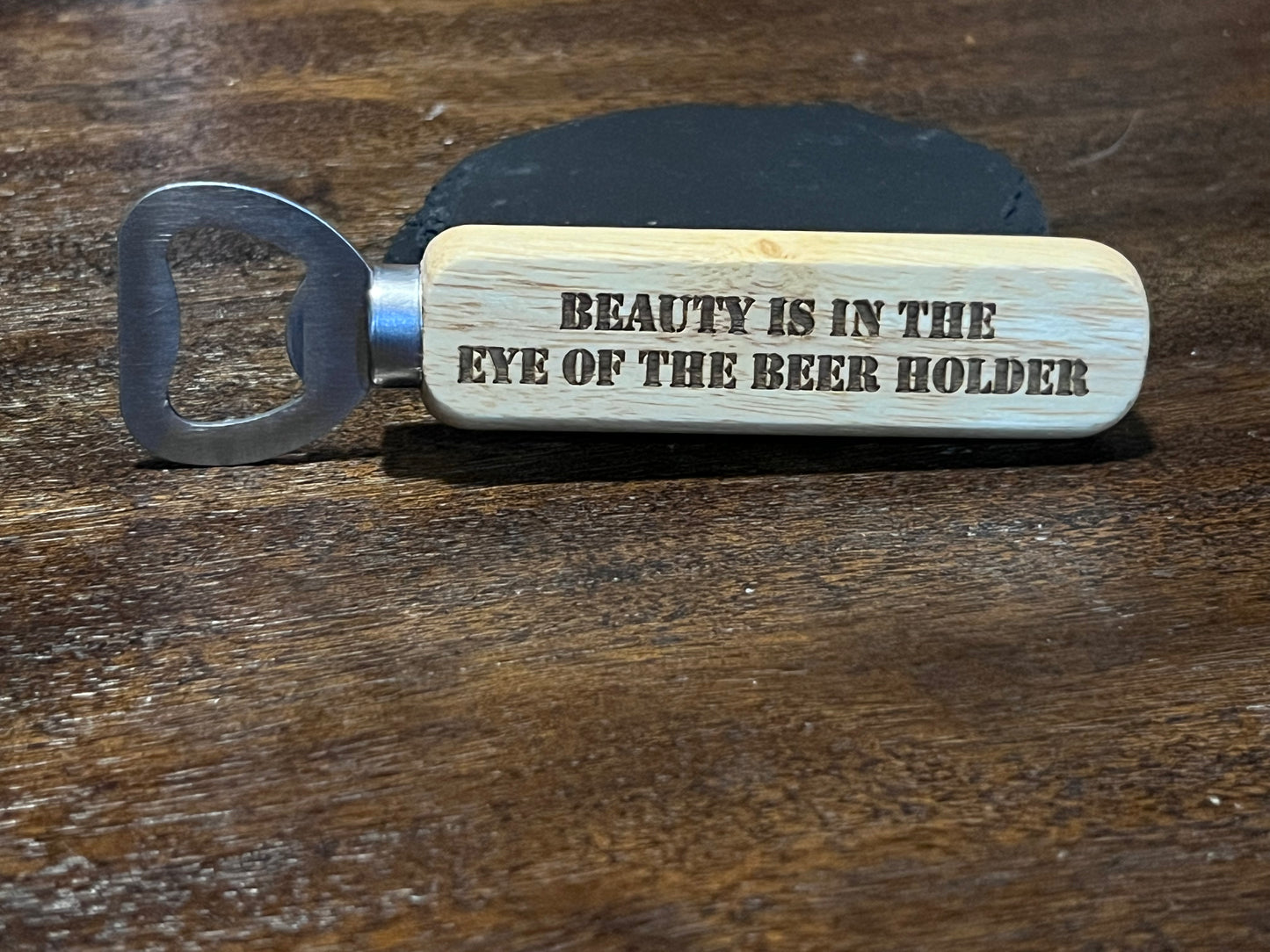 Wood Handle Bottle Opener