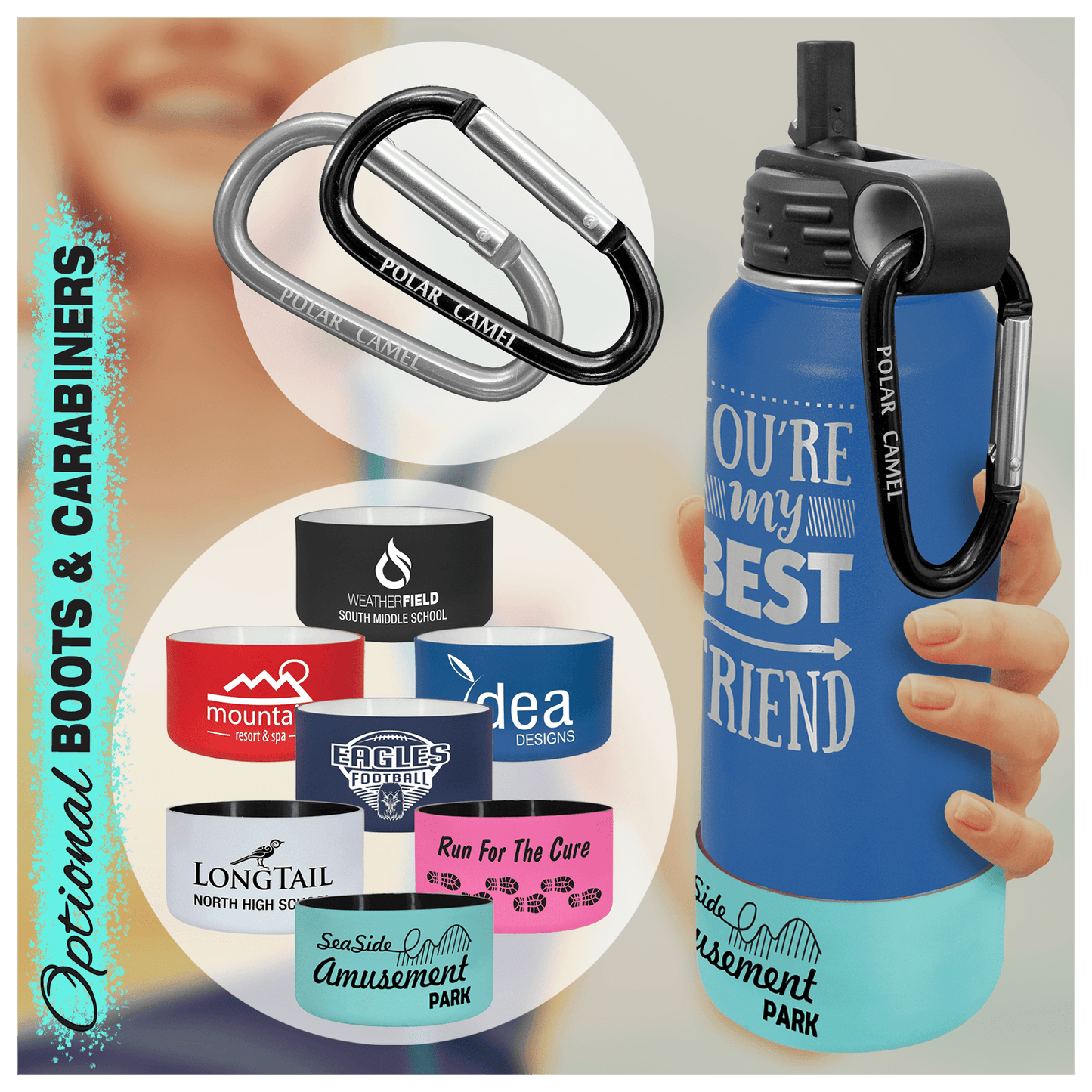 Polar Camel 20 Ounce Water Bottle