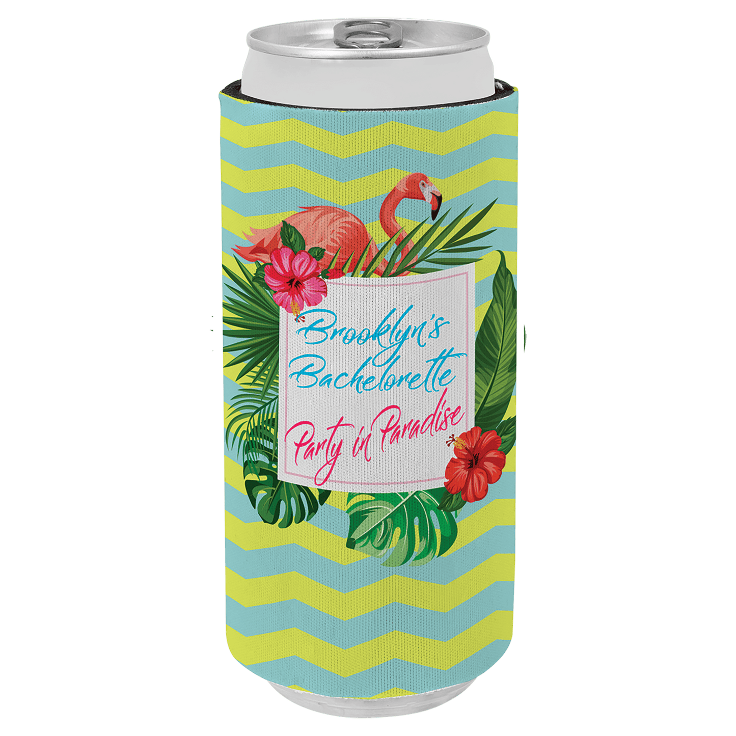 White Slim Sublimatable Beverage Holder