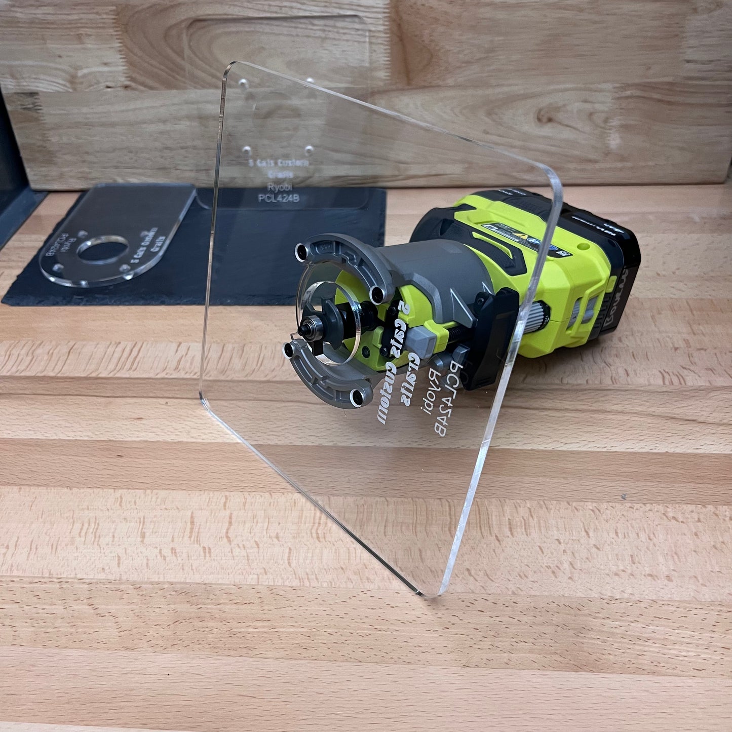 Ryobi 18V Trim Router Base Plates