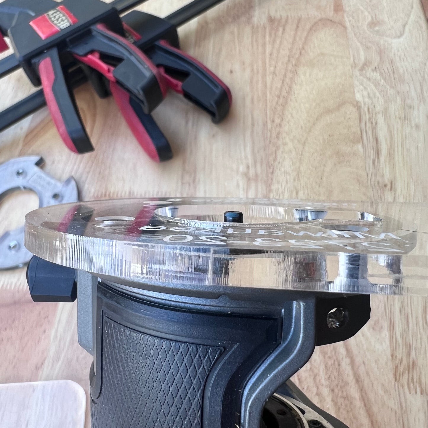 Milwaukee M18 Trim Router Base Plates