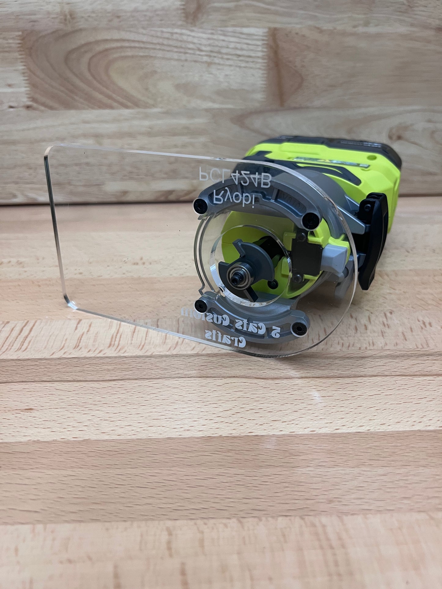Ryobi 18V Trim Router Base Plates