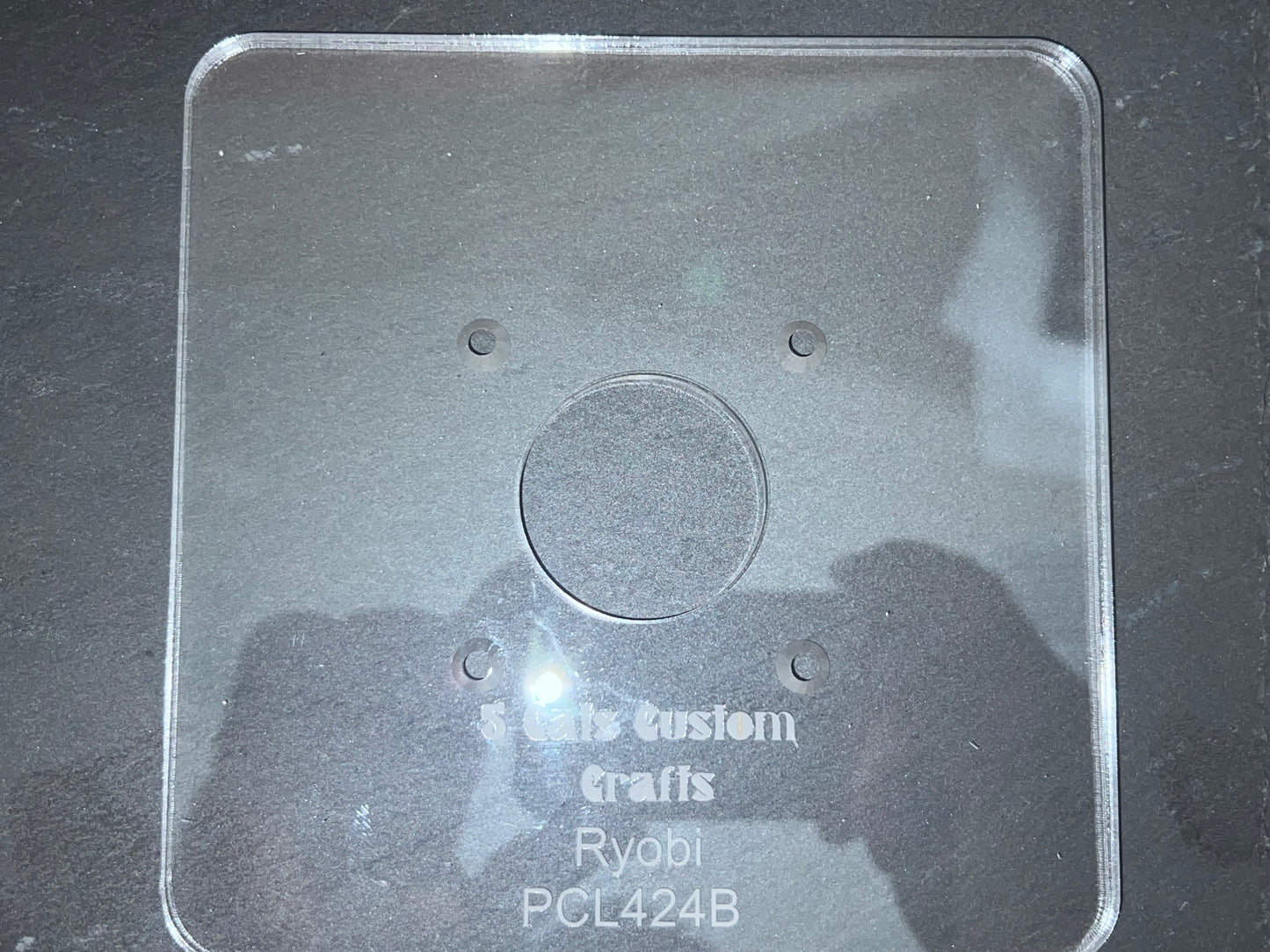 Ryobi 18V Trim Router Base Plates