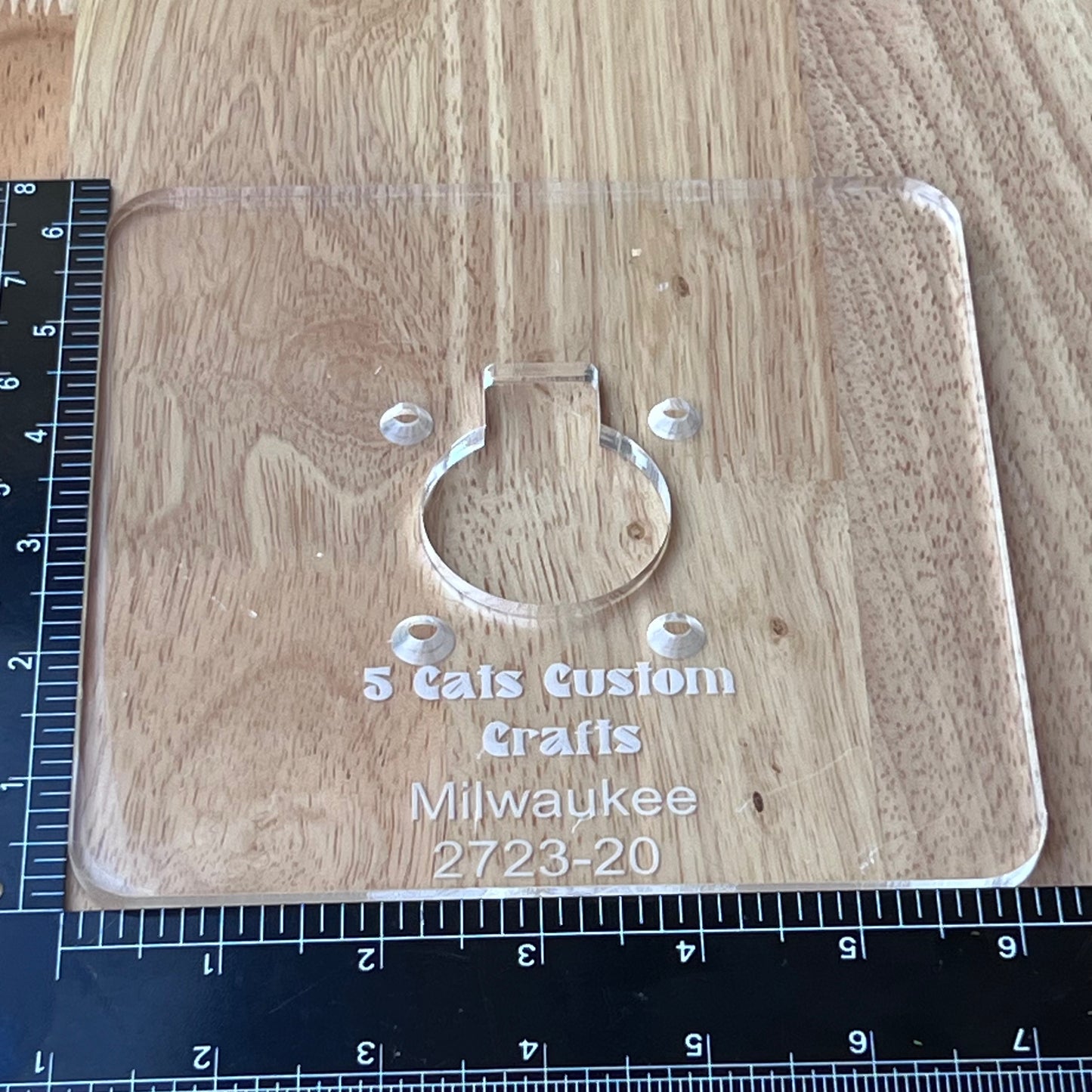 Milwaukee M18 Trim Router Base Plates