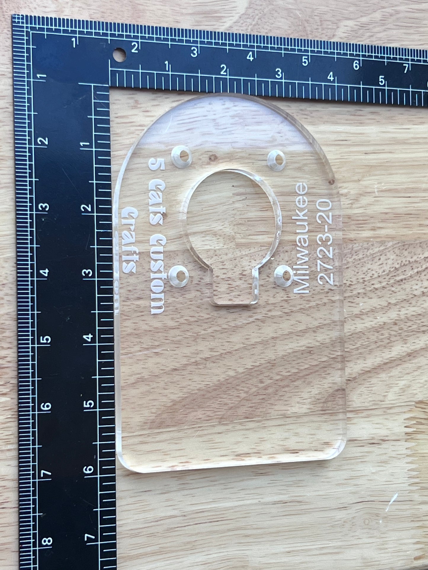 Milwaukee M18 Trim Router Base Plates