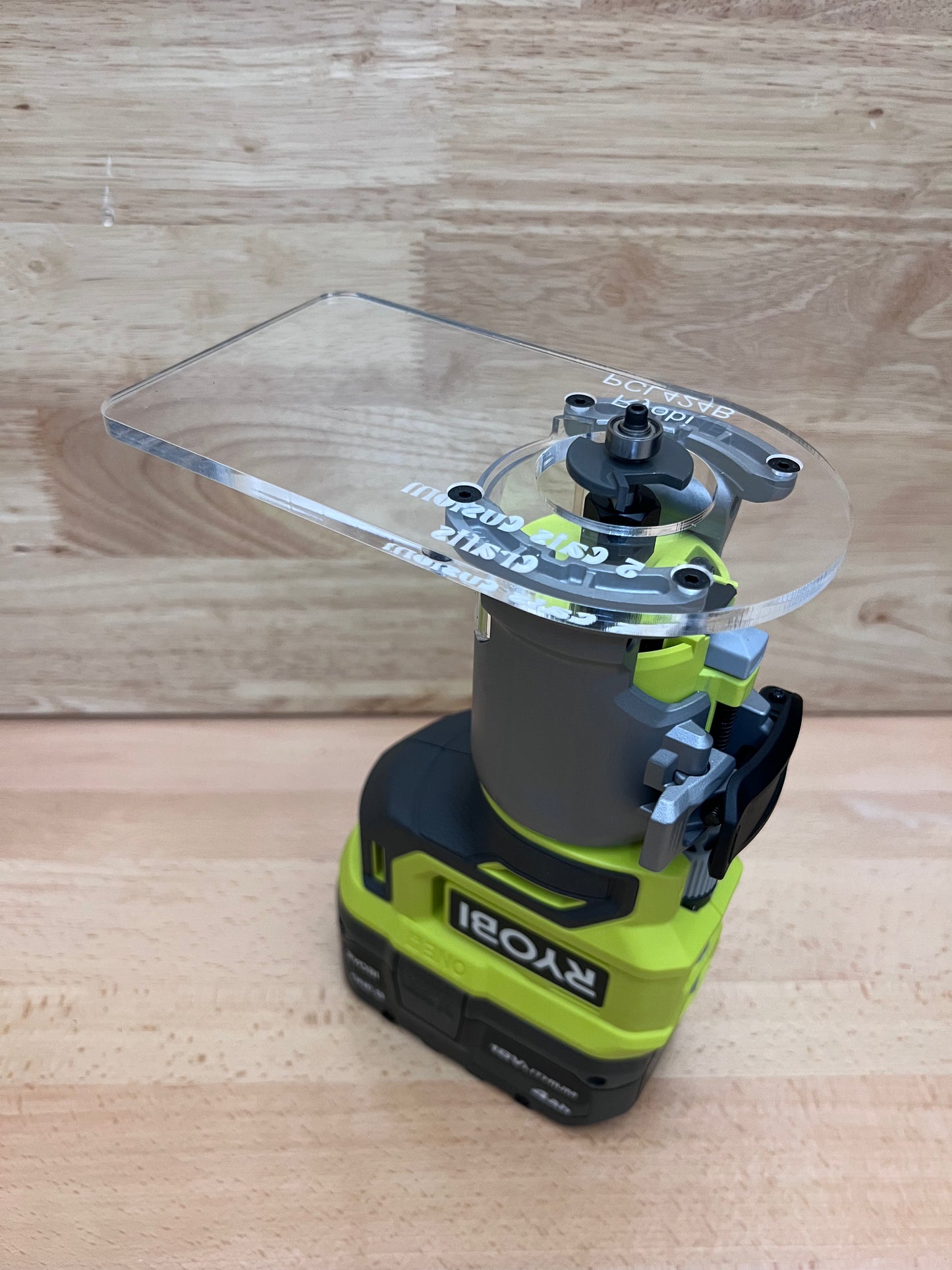 Ryobi 18V Trim Router Base Plates