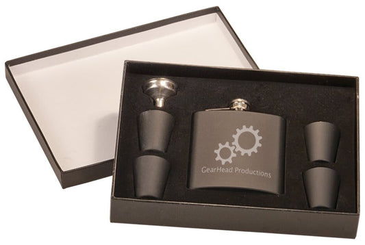 Matte Black Black 6 oz. Presentation Box