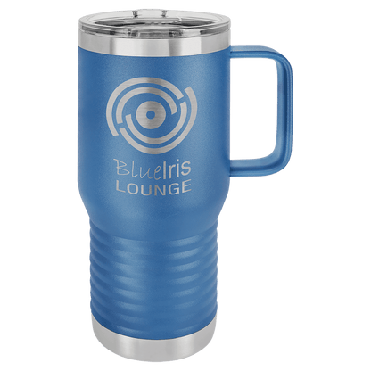 Royal Blue Polar Camel 20 oz. Vacuum Insulated Travel Mug with Slider Lid