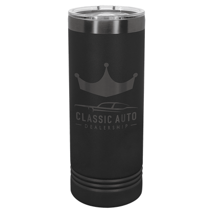 Black Ghost Black Polar Camel 22 oz. Skinny Tumbler