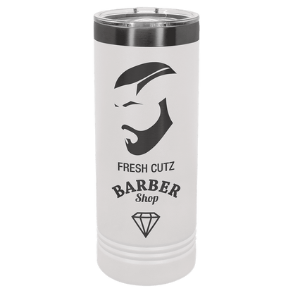 White Ghost Black Polar Camel 22 oz. Skinny Tumbler