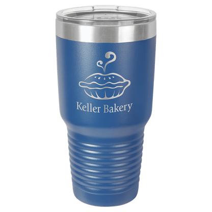 Royal Blue Polar Camel 30 oz. Ringneck Tumbler with Logo Lid