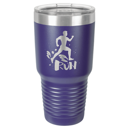 Purple Polar Camel 30 oz. Ringneck Tumbler with Logo Lid
