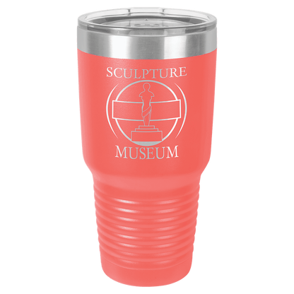 Coral Polar Camel 30 oz. Ringneck Tumbler with Logo Lid