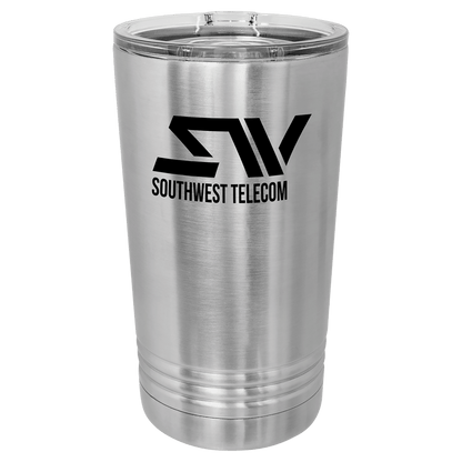 Stainless Steel Polar Camel 16 oz. Pint with Slider Lid