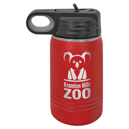 Red Polar Camel 12 oz. Water Bottle