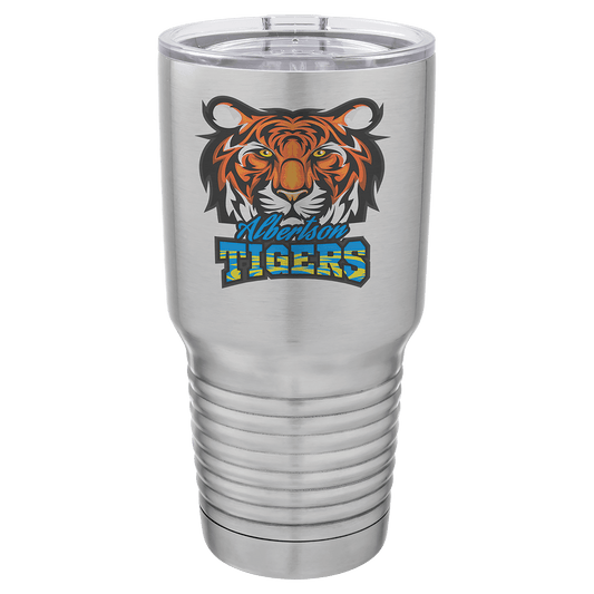 Stainless Steel Sublimatable Polar Camel 30 oz. Vacuum Insulated Tumbler w/Lid