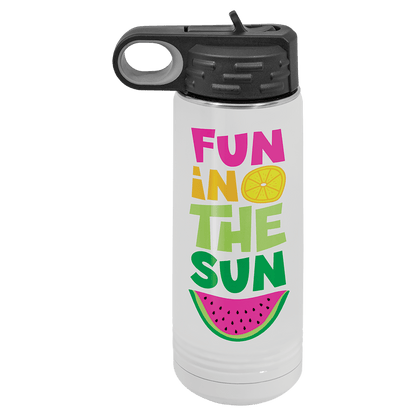 White 20 oz. Polar Camel Sublimatable Water Bottle