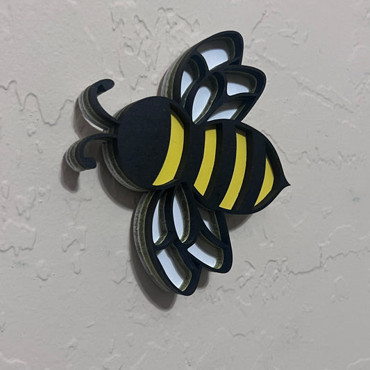 Layered Bee Decoration